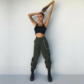 Damenstoffhose mit lockerem Schnitt-Bombardina.de