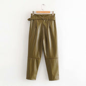 Damen Stoffhose mit Gürtel-Bombardina.de