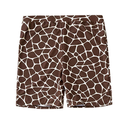 Badeshorts mit Leopardenmuster für Jungen-Bombardina.de