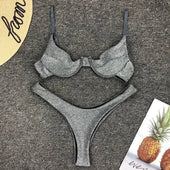 Zweiteiliger Badeanzug-Bikini-Bombardina.de