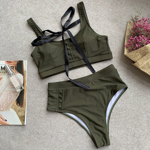 Zweiteiliger Badeanzug-Bikini-Bombardina.de