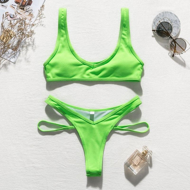 Zweiteiliger Badeanzug-Bikini-Bombardina.de