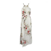 Strandkleid mit Blumen-Bombardina.de
