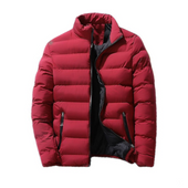 Herren-Winterjacke mit farbenfrohem Finish-Bombardina.de