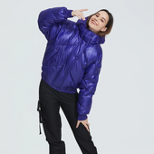 Damen Winterjacke mit Striemen-Bombardina.de
