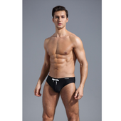 Herren-Badehose, Slips mit der Aufschrift-Bombardina.de