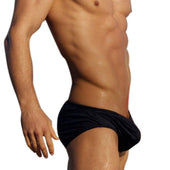 Herren-Badehose, schwarzer Slip-Bombardina.de