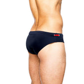 Herren-Badehose, marineblau-Bombardina.de
