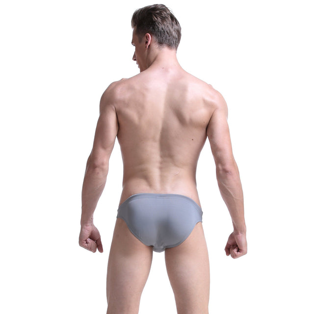 Herren-Badehose, Slip mit weißem String-Bombardina.de