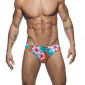 Herren-Badehose mit Blumen-Bombardina.de
