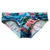 Herren-Badehose mit Blumen-Bombardina.de