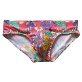 Herren-Badehose mit Blumen-Bombardina.de