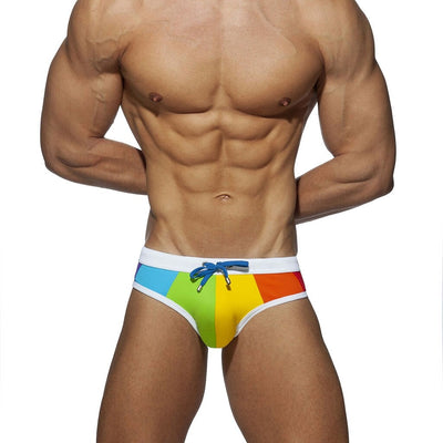 Herren-Badehose Regenbogen-Slips-Bombardina.de