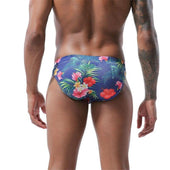 Herren-Badehose mit Blumen-Bombardina.de