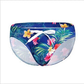 Herren-Badehose mit Blumen-Bombardina.de