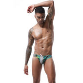 Herren-Badehose mit Blumen-Bombardina.de