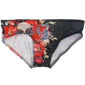 Herren-Badehose mit Totenköpfen-Bombardina.de