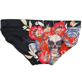 Herren-Badehose mit Totenköpfen-Bombardina.de