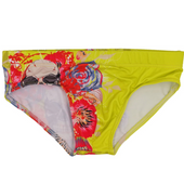 Herren-Badehose mit Totenköpfen-Bombardina.de