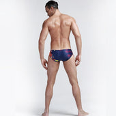 Herren-Badehose, Slips mit Aufdruck-Bombardina.de