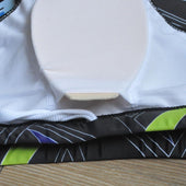 Herren-Badehose, Slip mit geometrischem Muster-Bombardina.de