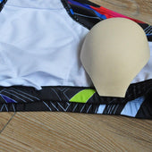 Herren-Badehose, Slip mit geometrischem Muster-Bombardina.de
