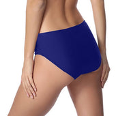 Bikinihose mit hoher Taille marineblau-Bombardina.de
