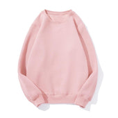 Einfarbiges Damen-Sweatshirt ohne Reißverschluss-Bombardina.de