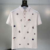 Herren-Poloshirt mit Meeresmotiv-Bombardina.de