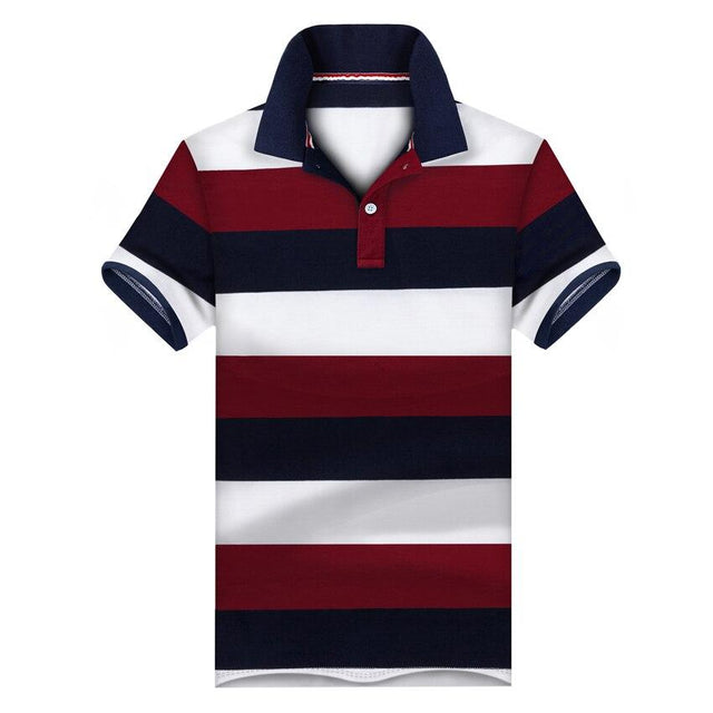 Gestreiftes Herren-Poloshirt-Bombardina.de
