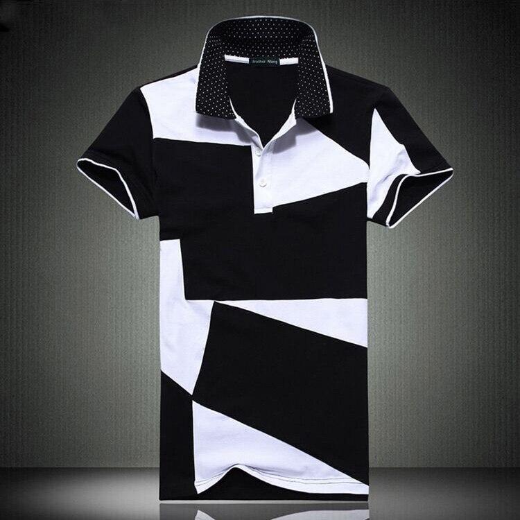 Herren-Poloshirt mit geometrischem Muster-Bombardina.de