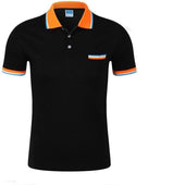 Glattes Herren-Poloshirt mit Kontrast-Finish-Bombardina.de