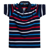 Gestreiftes Herren-Poloshirt-Bombardina.de