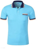 Glattes Herren-Poloshirt mit Kontrast-Finish-Bombardina.de