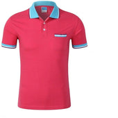 Glattes Herren-Poloshirt mit Kontrast-Finish-Bombardina.de