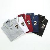 Herren-Poloshirt mit Patch-Bombardina.de