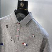 Herren-Poloshirt mit Meeresmotiv-Bombardina.de
