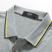 Herren-Poloshirt mit Patch-Bombardina.de