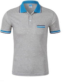 Glattes Herren-Poloshirt mit Kontrast-Finish-Bombardina.de