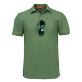 Herren-Poloshirt mit Aufnäher am Ärmel-Bombardina.de