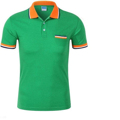 Glattes Herren-Poloshirt mit Kontrast-Finish-Bombardina.de