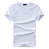 Herren-T-Shirt mit V-Ausschnitt im Set-Bombardina.de