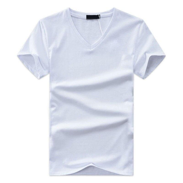 Herren-T-Shirt mit V-Ausschnitt im Set-Bombardina.de