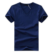 Herren-T-Shirt mit V-Ausschnitt im Set-Bombardina.de