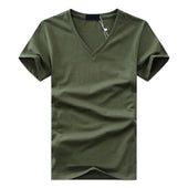 Herren-T-Shirt mit V-Ausschnitt im Set-Bombardina.de