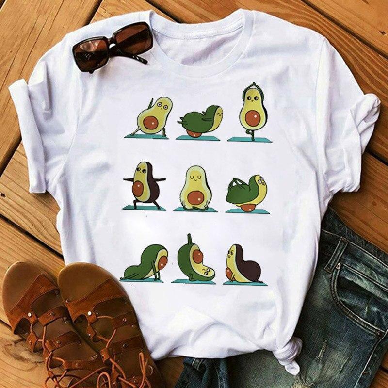 Damen-T-Shirt mit Avocado-Bombardina.de-Motiv