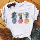 Damen T-Shirt mit Fruchtmotiv-Bombardina.de
