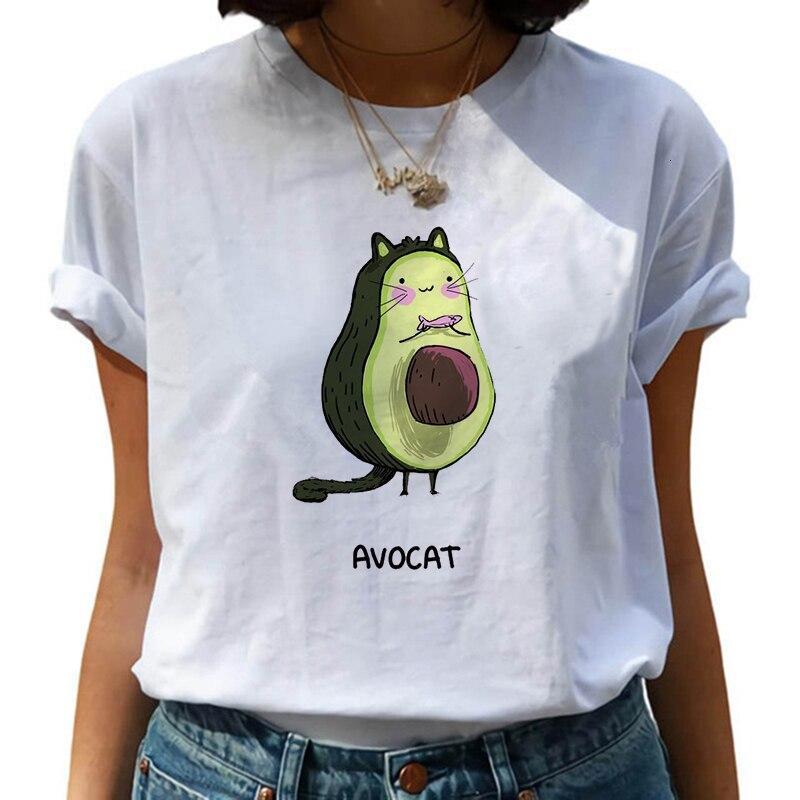 Damen-T-Shirt mit Avocado-Bombardina.de-Motiv