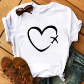 Damen-T-Shirt mit Blumendruck-Bombardina.de