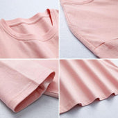 Damen-T-Shirt mit buntem Aufdruck-Bombardina.de